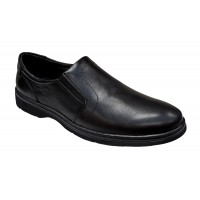 Pantofi barbati casual din piele naturala pe calapod lat PH350ELN